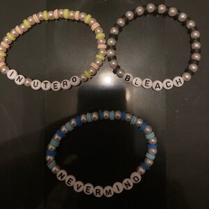 Nirvana Albums Bracelet Set